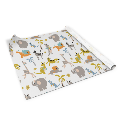 Folie autocolanta mobila Animale africane