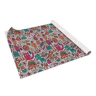 Folie autocolanta mobila Monștrii Doodle