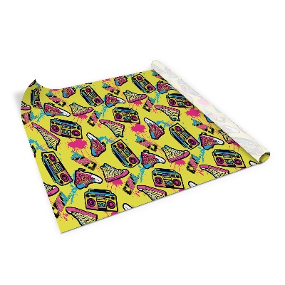 Folie autoadeziva pentru mobila Teniși retro boombox