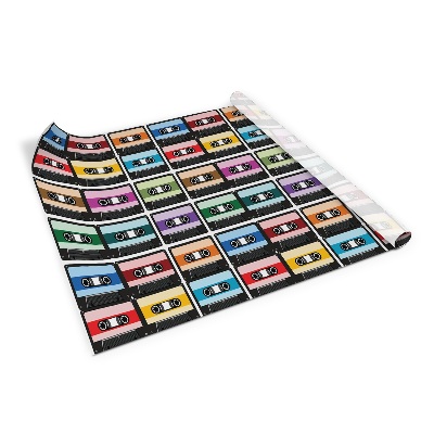 Folie autocolanta mobila Casete retro