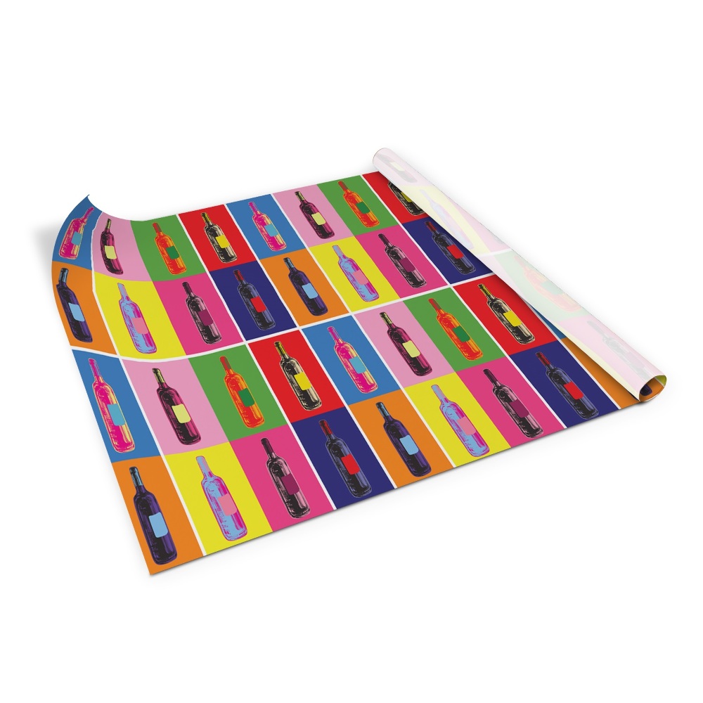 Folie autoadeziva pentru mobila Sticle Pop Art