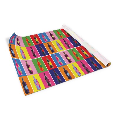 Folie autoadeziva pentru mobila Sticle Pop Art