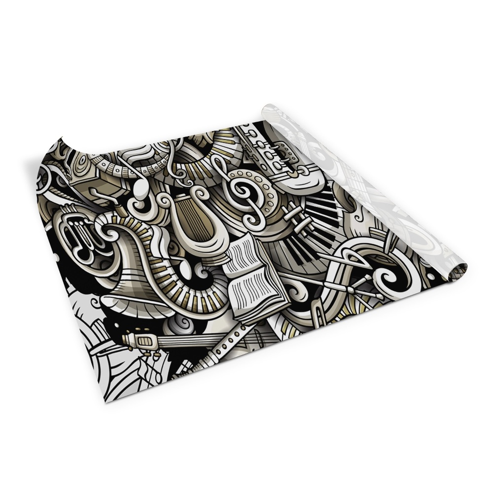 Folie autocolanta mobila Instrumente Doodle