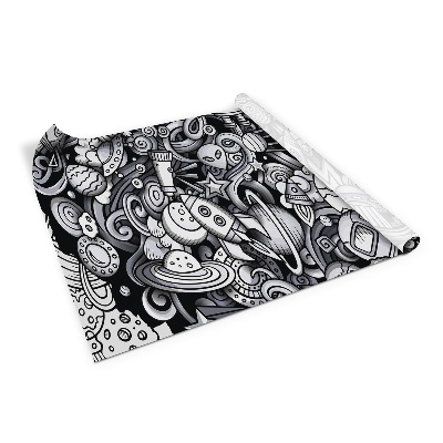 Autocolant mobila Stil de desene animate spațiale