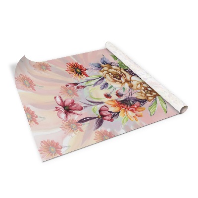 Autocolant mobila Flori vintage