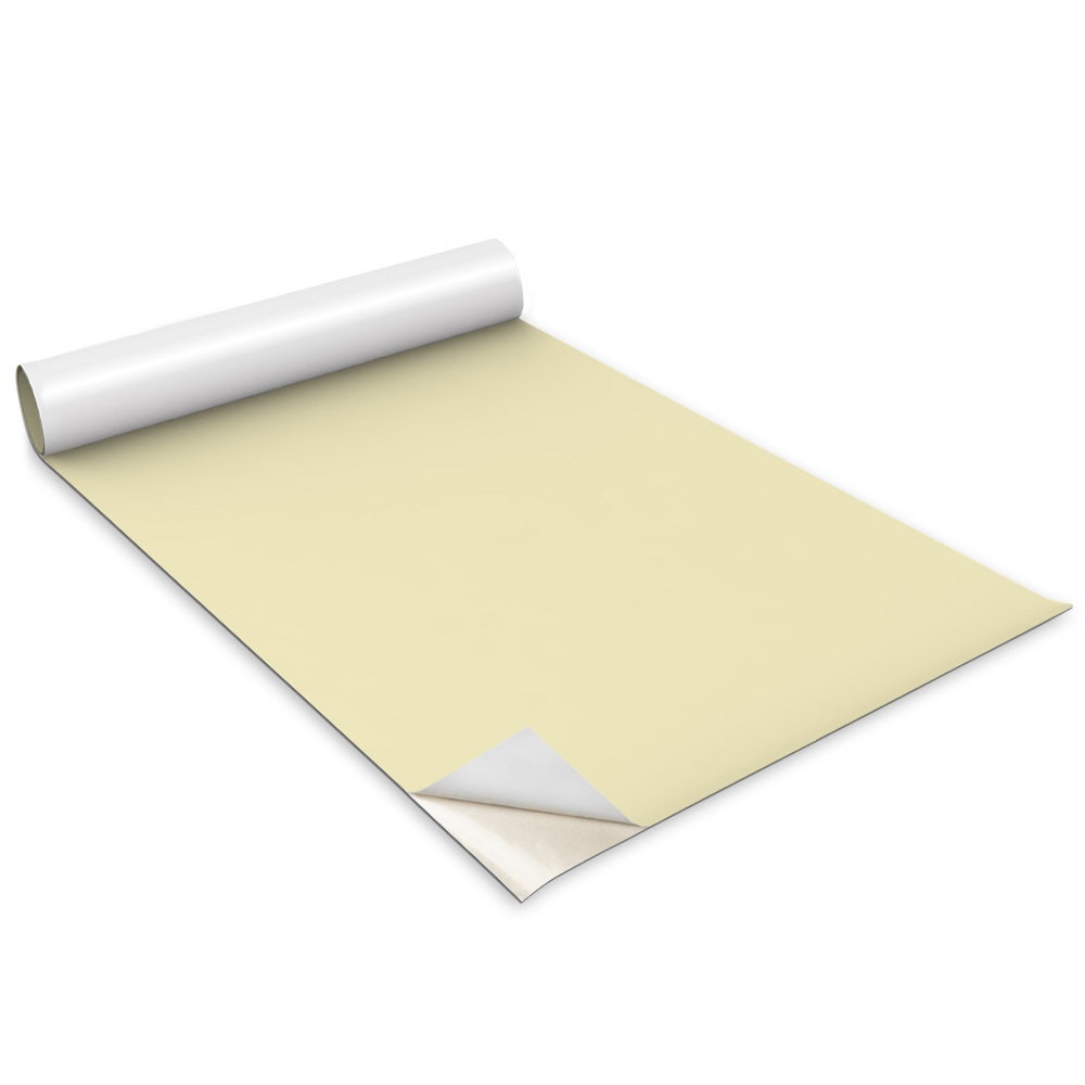 Folie autocolanta mobila Culoare Galben deschis