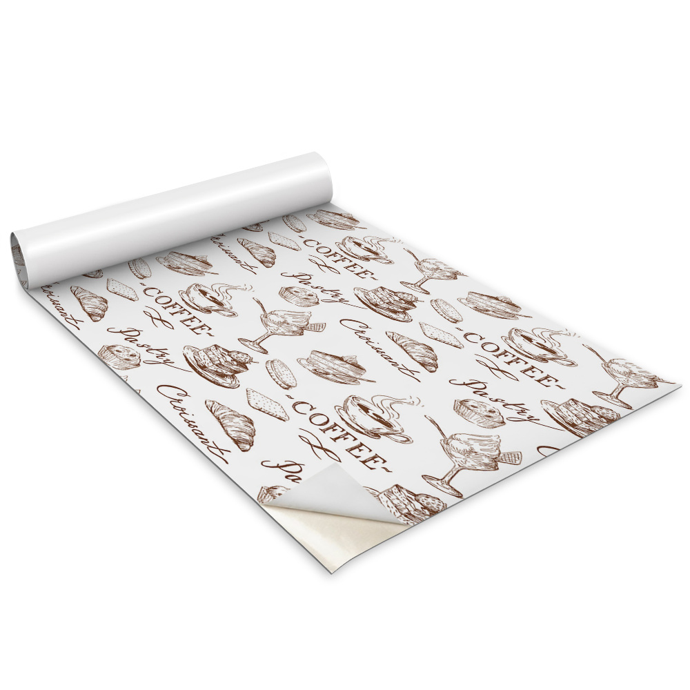 Autocolant pentru mobila Înghețată cu fursecuri cu cafea