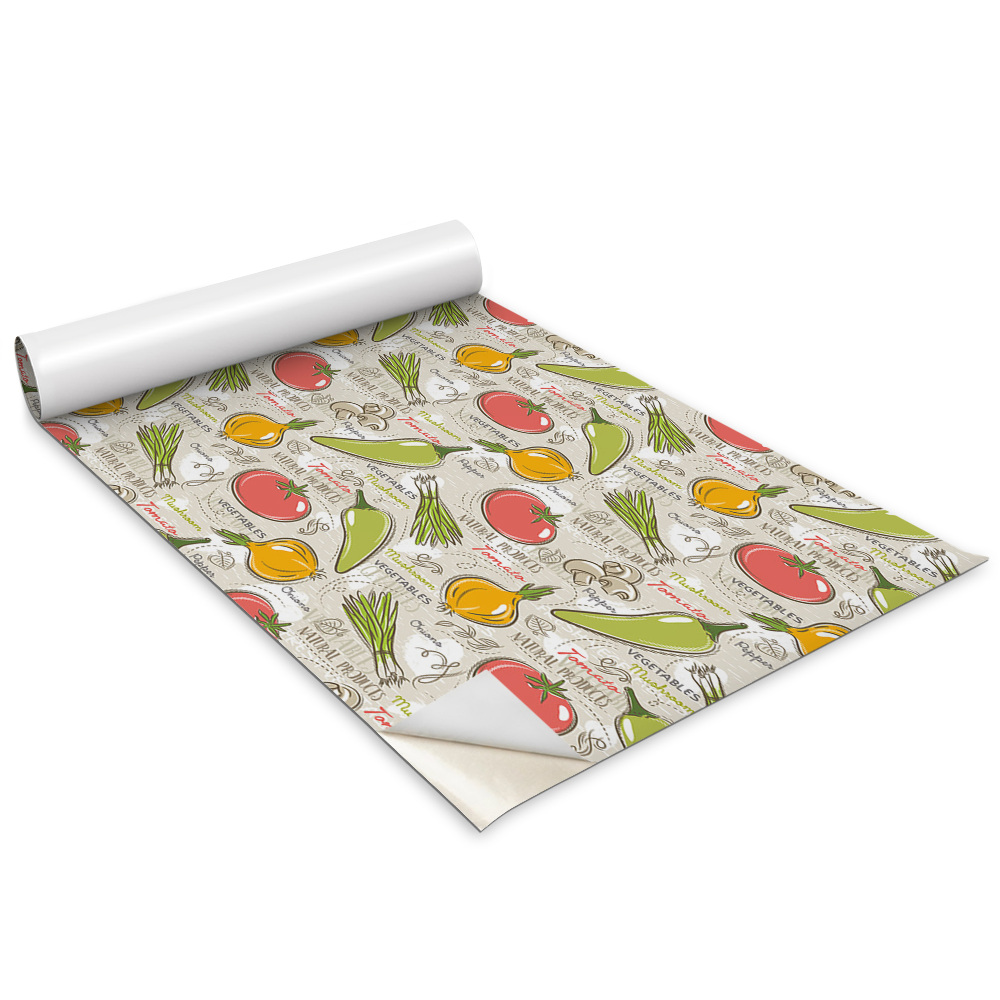 Autocolant pentru mobila Legume colorate