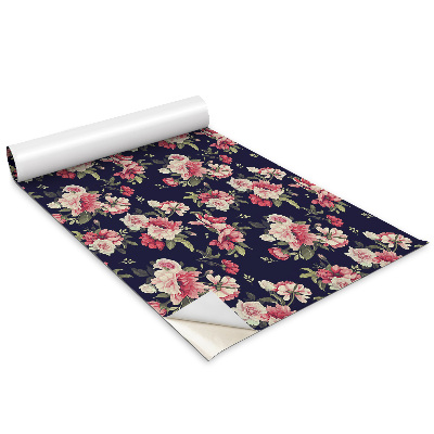 Folie autoadeziva pentru mobila Flori roz