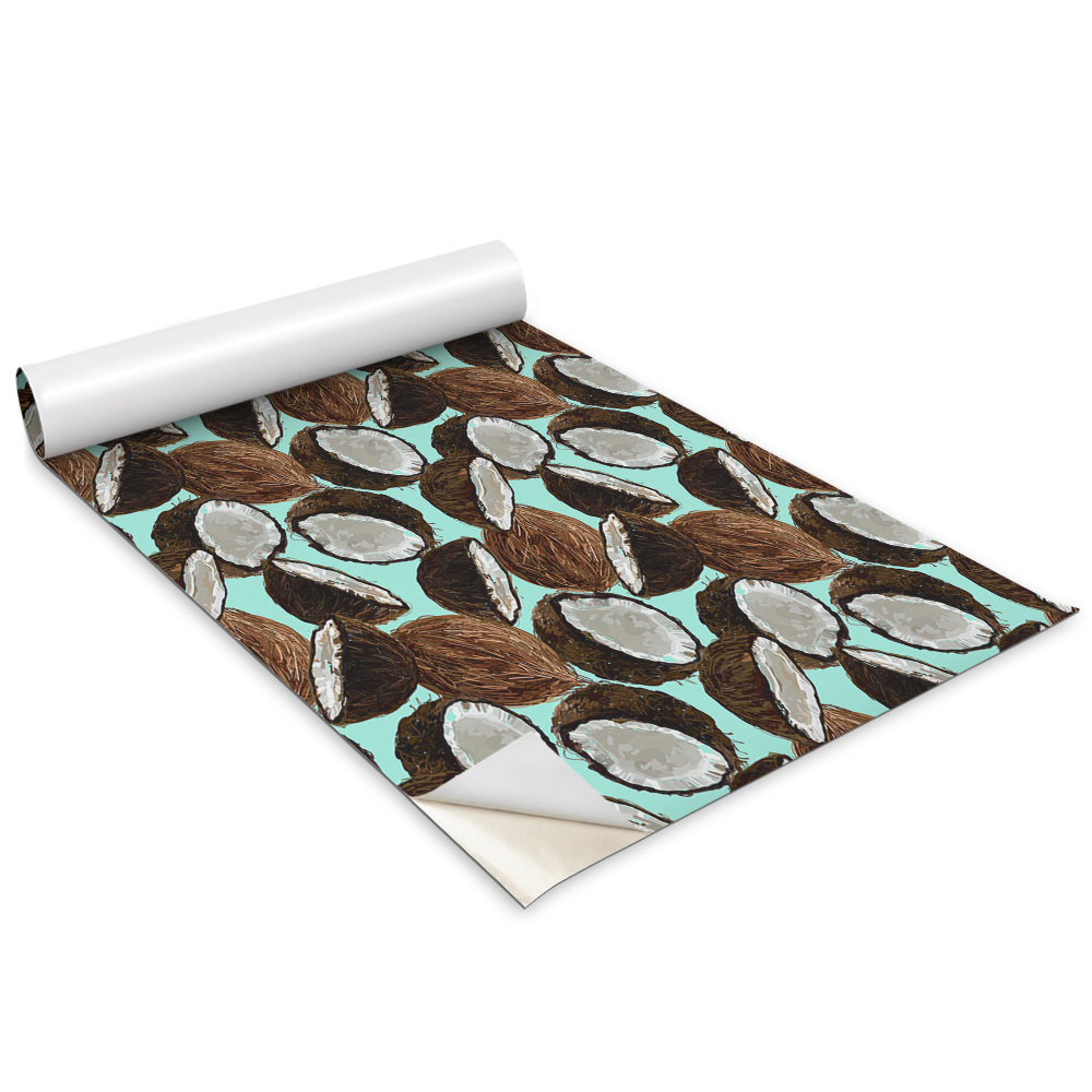 Folie autocolanta mobila Nucă de cocos de desene animate