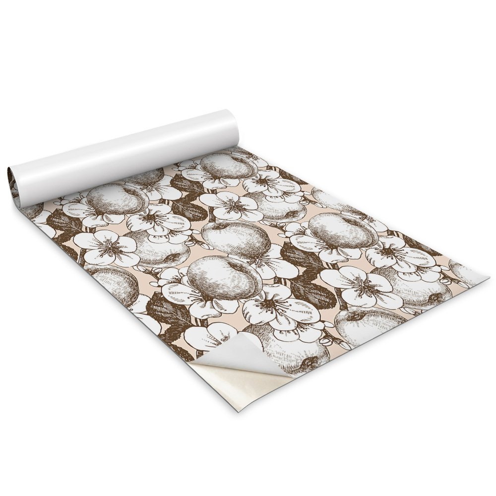 Autocolant pentru mobila Abstracție maro