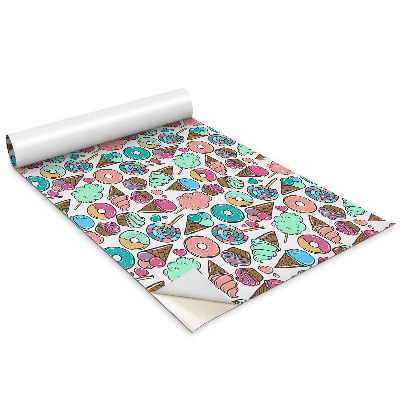 Autocolant pentru mobila Dulciuri de desene animate