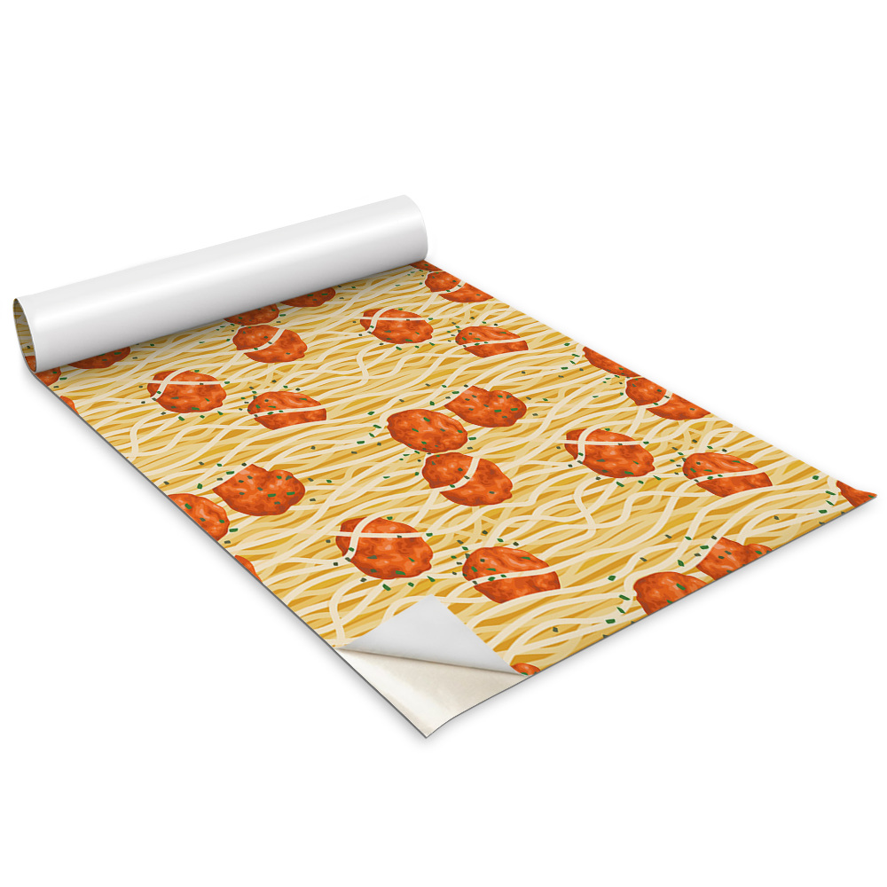 Folie autocolanta mobila Paste și chiftele