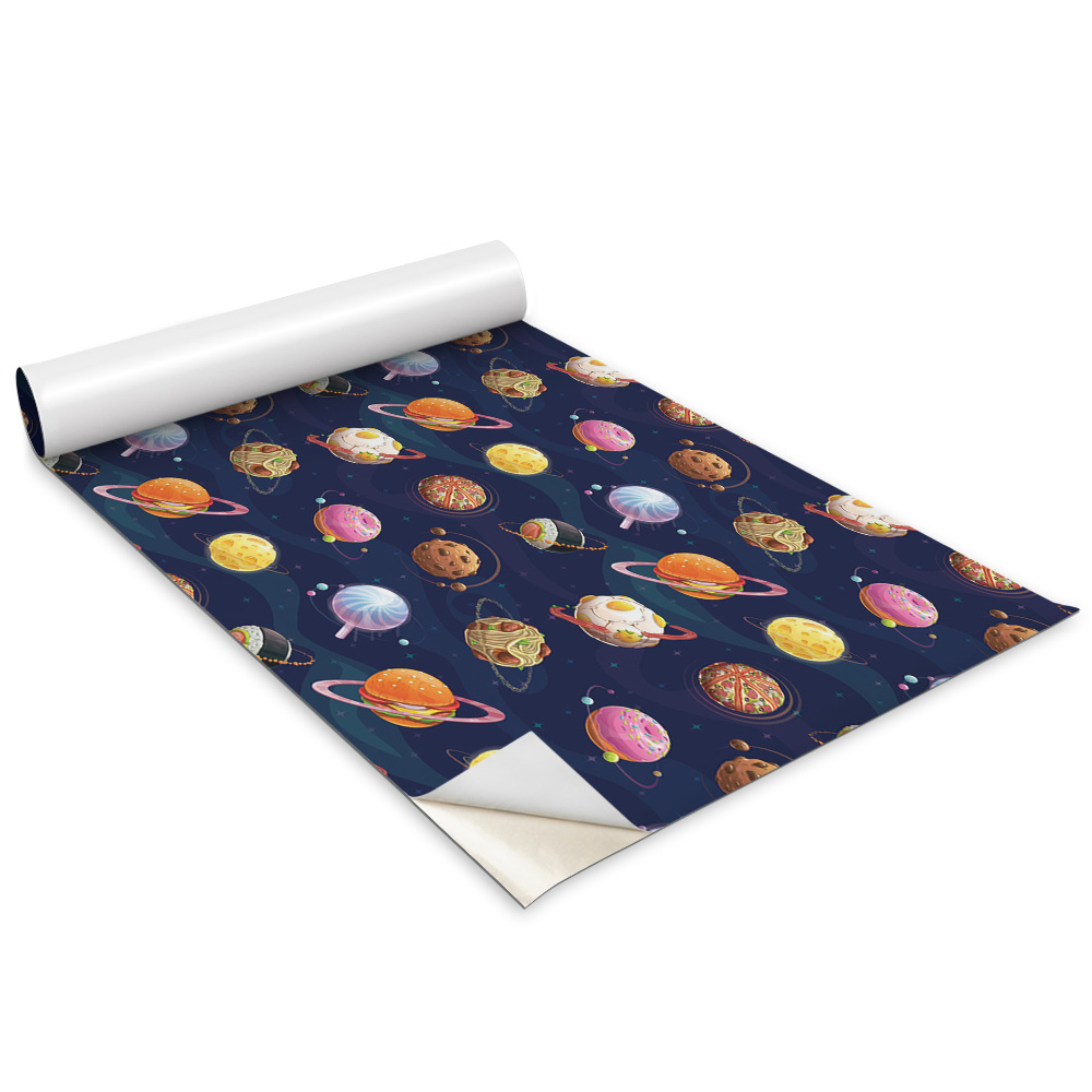 Folie autocolanta mobila Planete de desene animate