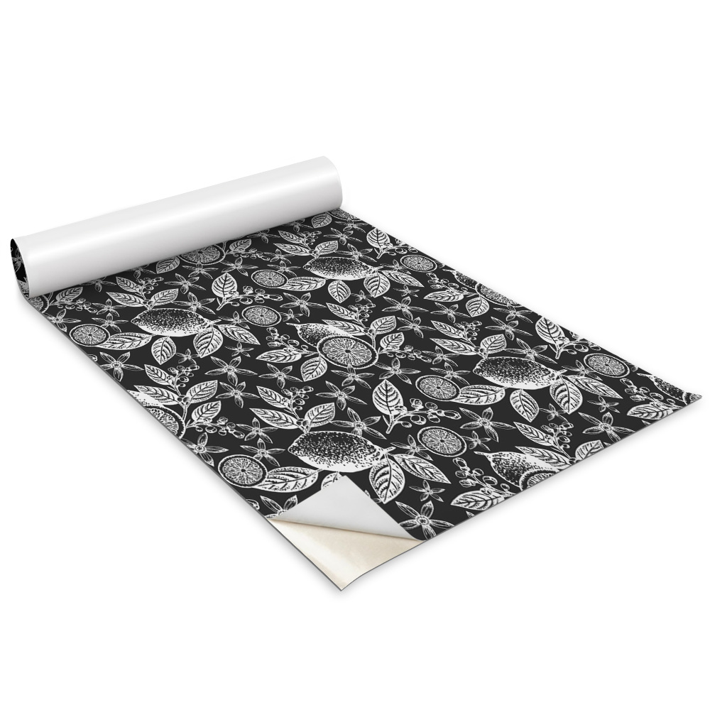 Folie autocolanta mobila Lămâi albe și negre