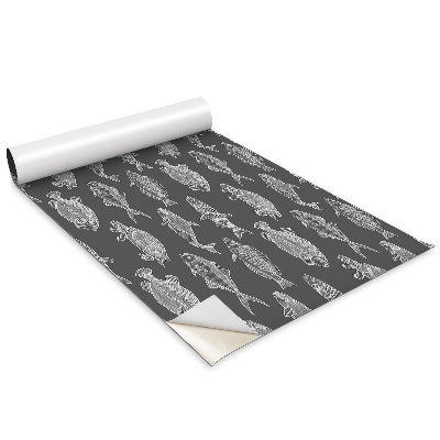 Folie autocolanta mobila Pești și țestoase de desene animate