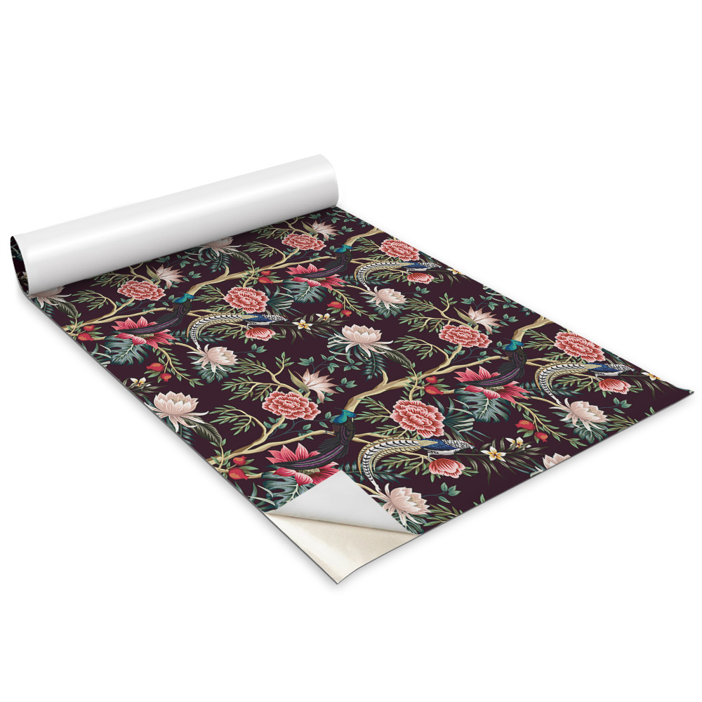 Folie autoadeziva pentru mobila Flori la modă