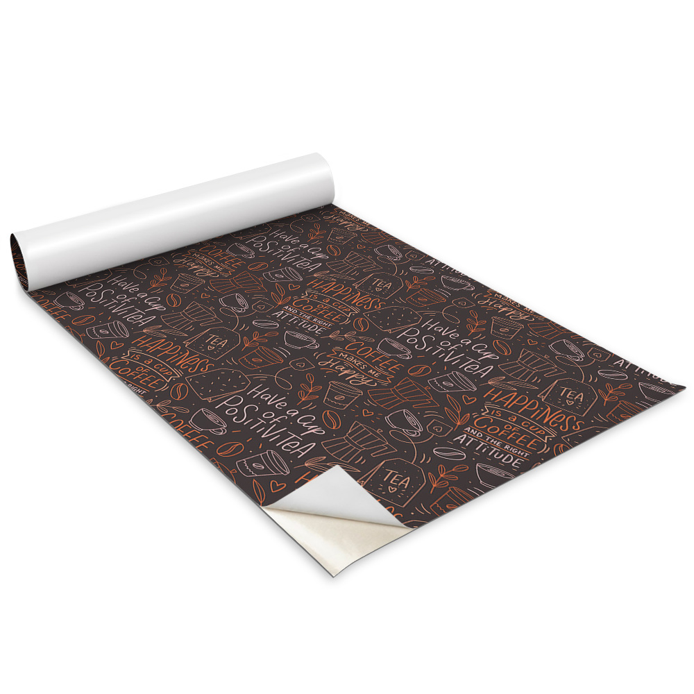 Folie autoadeziva pentru mobila Desen cu motiv de ceai