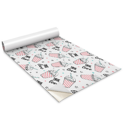 Folie autocolanta mobila Cocktail de desene animate