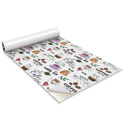 Autocolant pentru mobila Trezire la ora cafelei