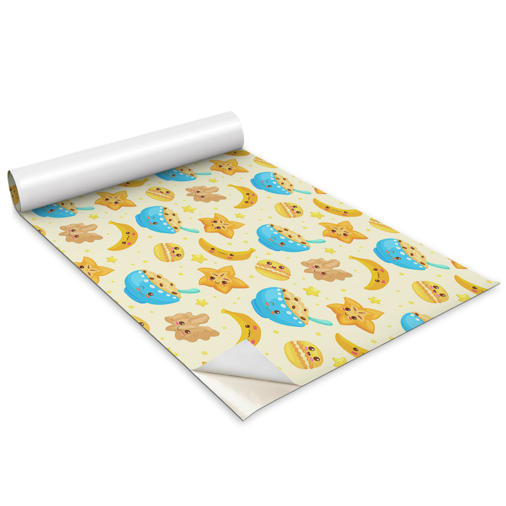 Folie autoadeziva pentru mobila Dulciuri de desene animate