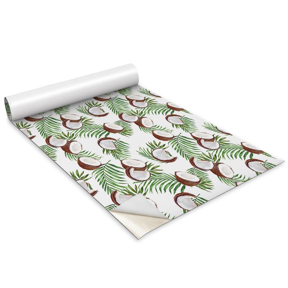 Folie autoadeziva pentru mobila Nuci de cocos și palmier