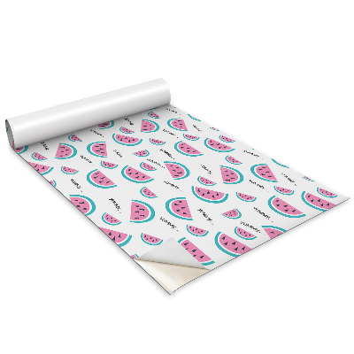 Autocolant pentru mobila Pepene verde din benzi desenate