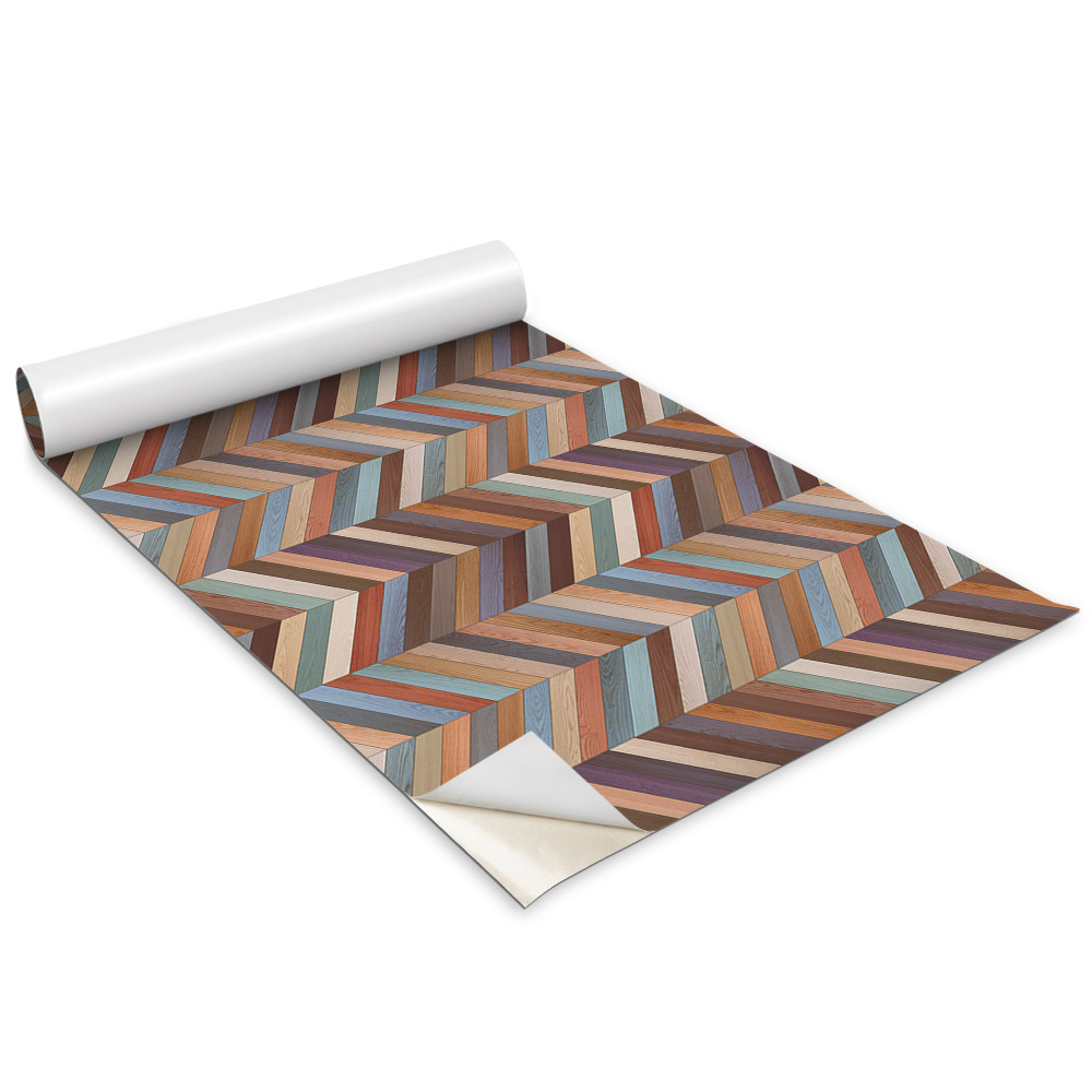 Autocolant pentru mobila Plăci colorate