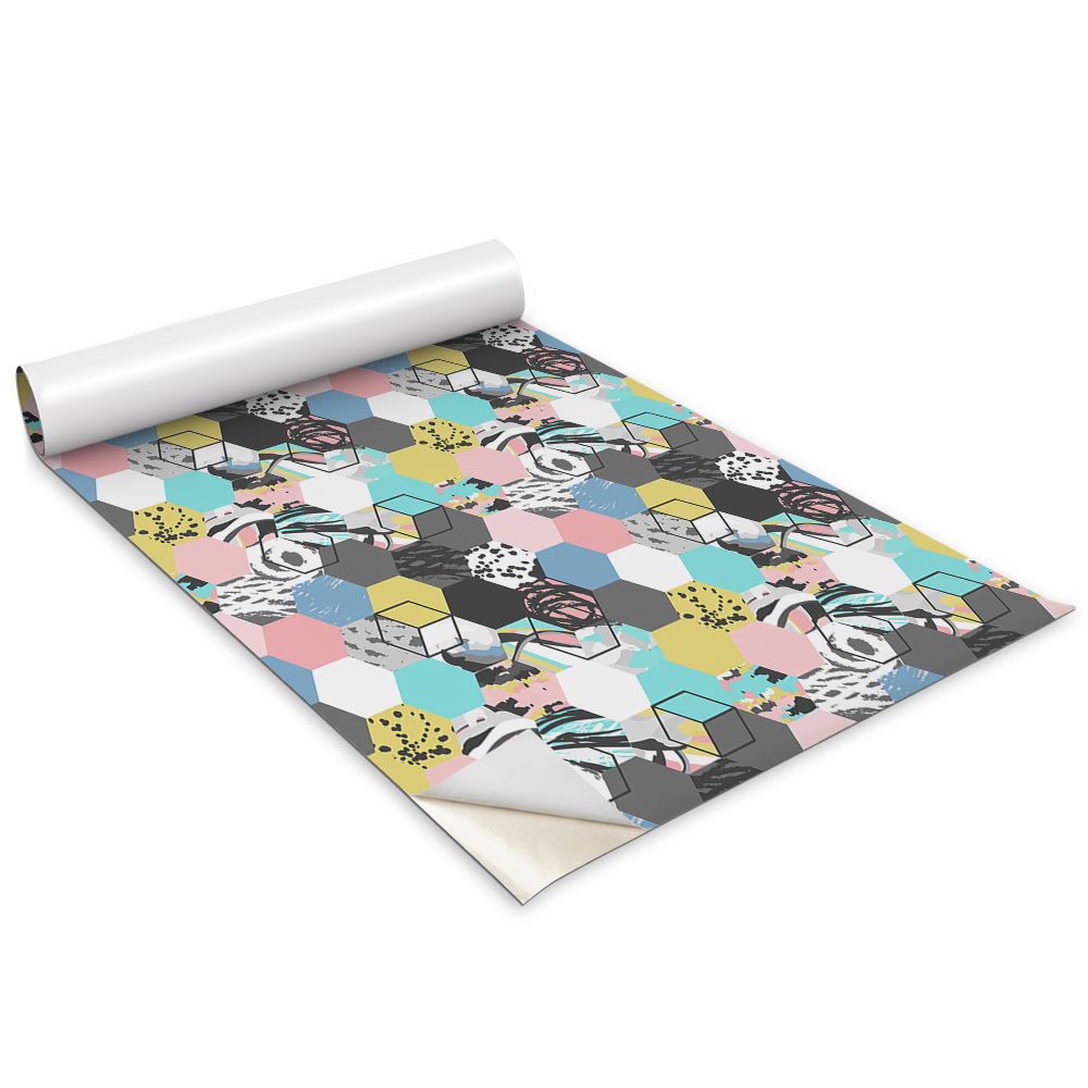 Folie autocolanta mobila Cuburi abstracte