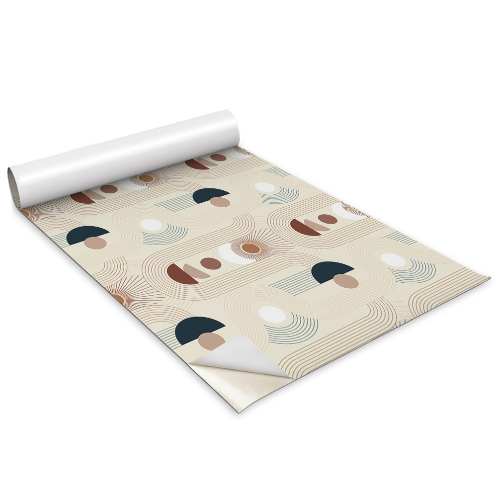 Folie autocolanta mobila Forme geometrice boho