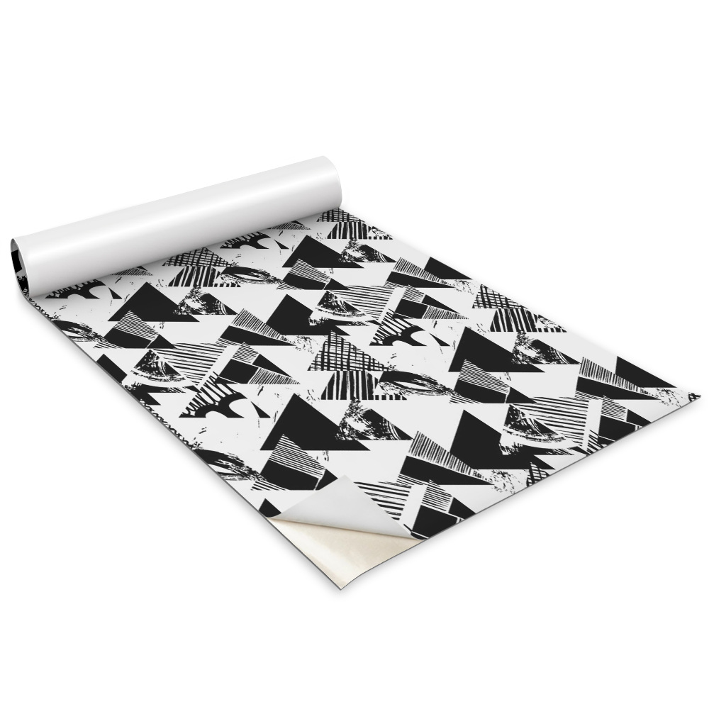 Folie autocolanta mobila Triunghiuri modelate