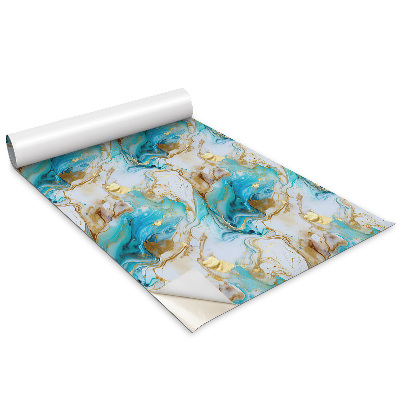 Folie autocolanta mobila Marmură albastră