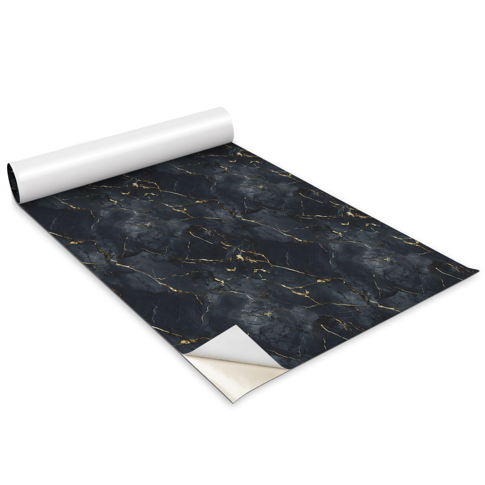 Autocolant pentru mobila Marmură neagră