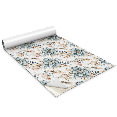 Folie autocolanta mobila Flori pictate