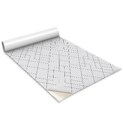 Folie autocolanta mobila Pătrate minimaliste