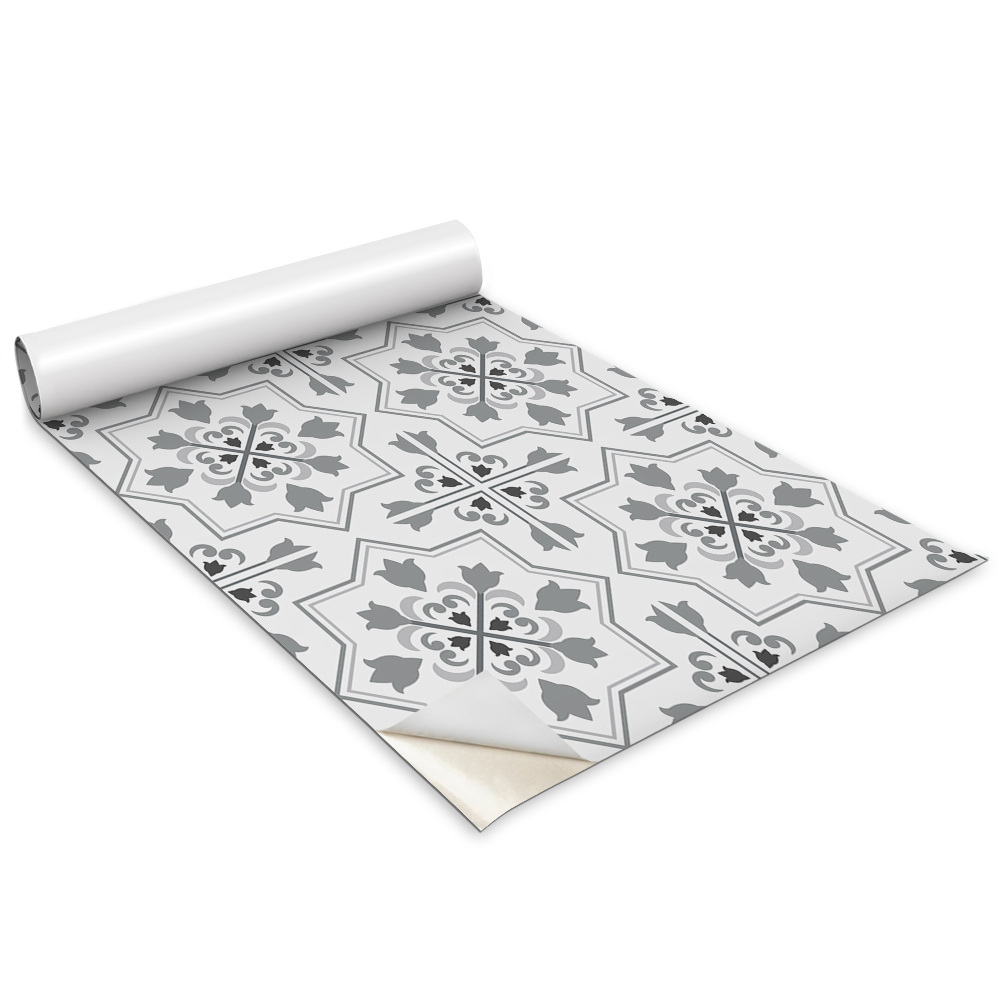 Autocolant pentru mobila Ornament gri