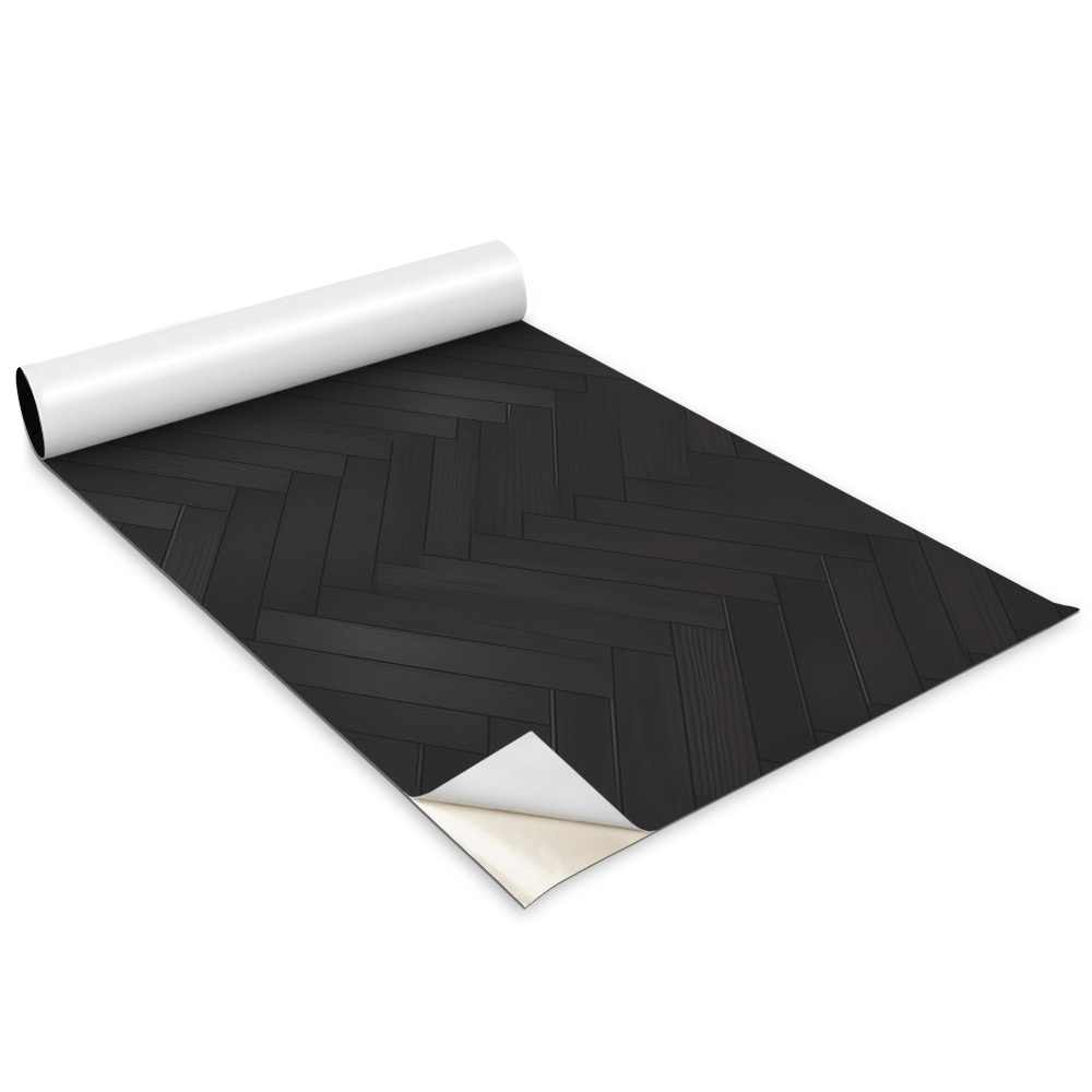 Folie autoadeziva pentru mobila parchet închis la culoare