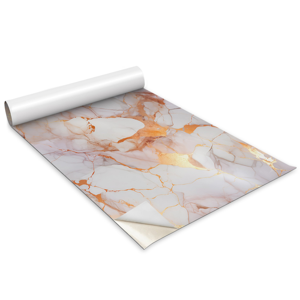 Folie autoadeziva pentru mobila Model elegant de marmură