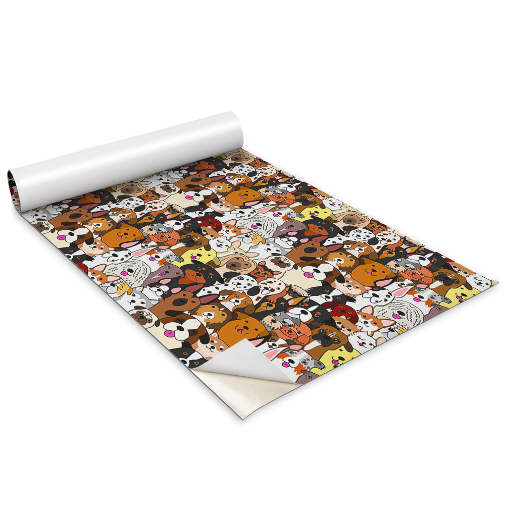 Folie autoadeziva pentru mobila Un model pentru iubitorii de câini