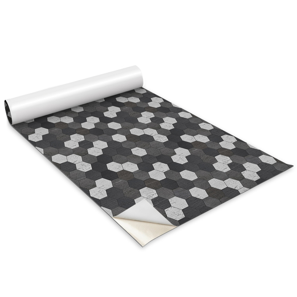 Folie autocolanta mobila Model de cuburi gri