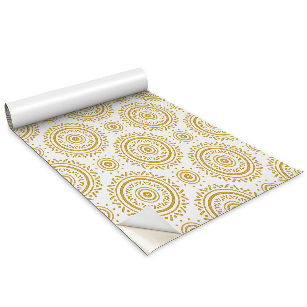 Autocolant pentru mobila Modelul Cercului Soarelui