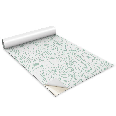 Folie autocolanta mobila Frunze în stil boho