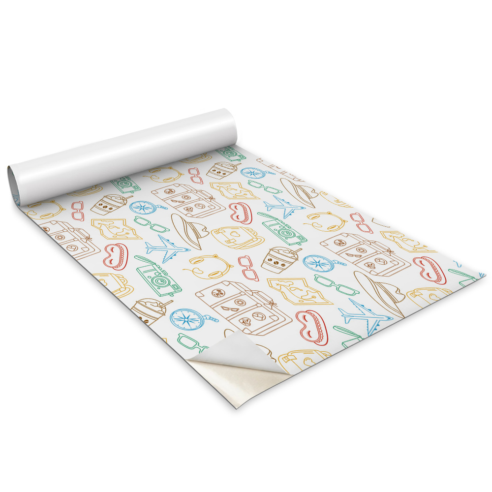 Folie autocolanta mobila Model de călătorie