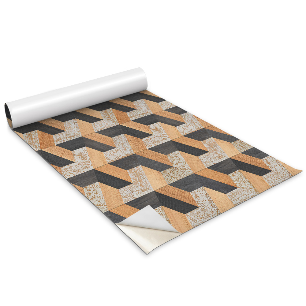 Folie autocolanta mobila Efect de cuburi 3D