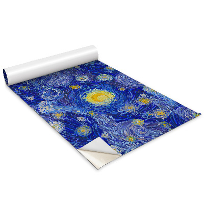 Folie autocolanta mobila Model impresionist în stilul lui Van Gogh