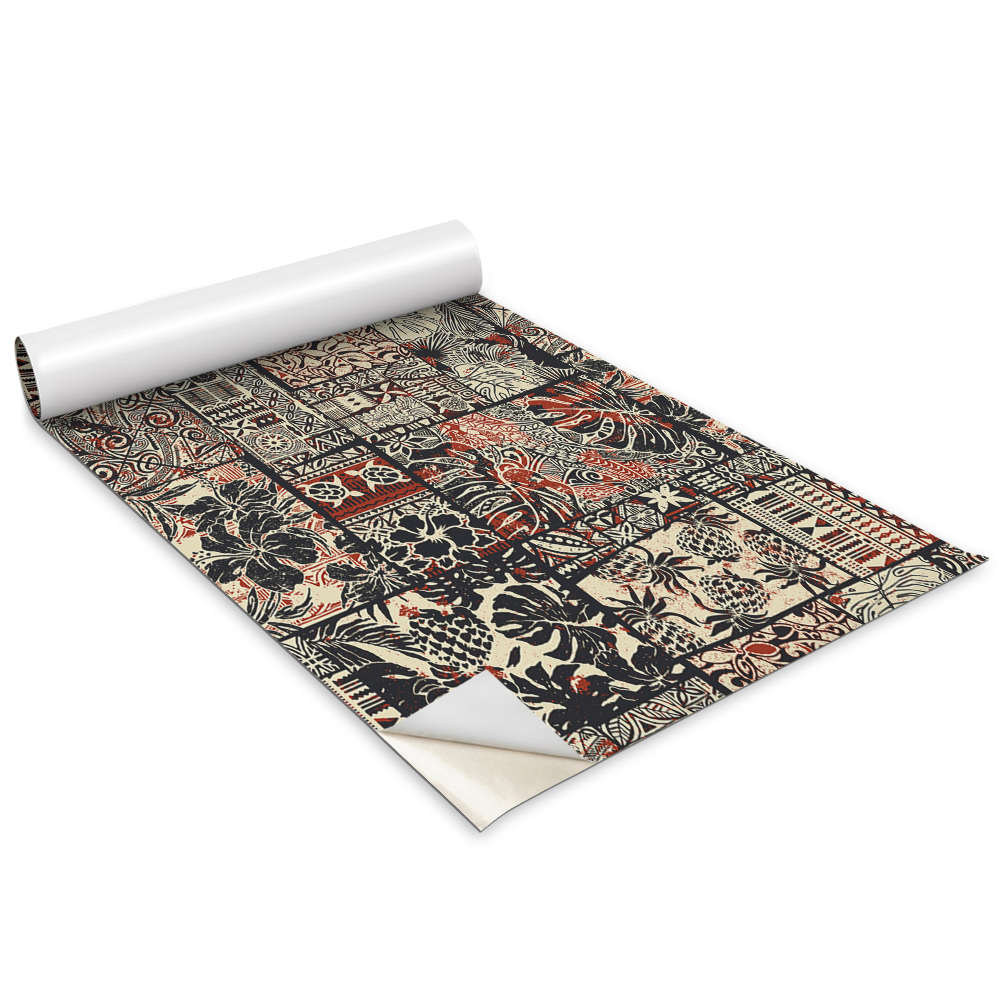 Folie autoadeziva pentru mobila Model Monstera Aztec