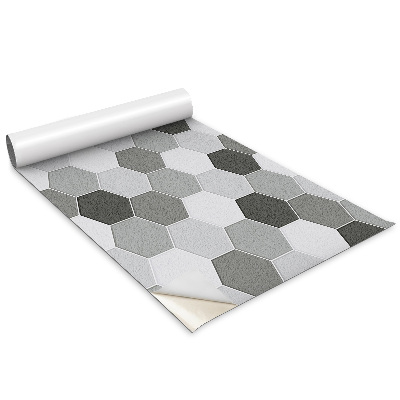 Autocolant pentru mobila Hexagone gri