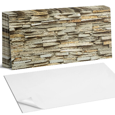 Panou decorativ bucatarie Model de piatră naturală