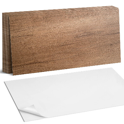 Panou decorativ bucatarie Textură naturală a lemnului