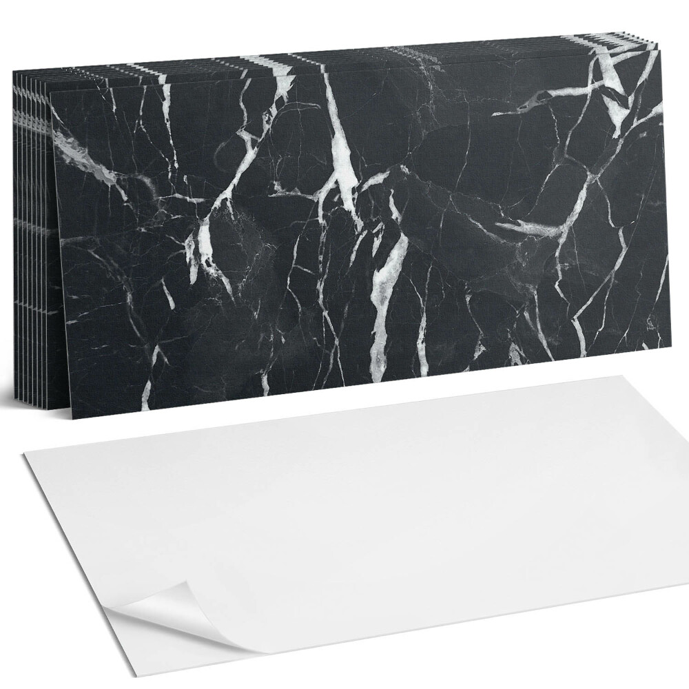 Panou decorativ bucatarie Model de marmură cu vene